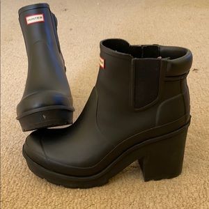 Heeled Hunter Chelsea Boots